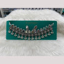 Manisha Jewellery Oxidised Plated Mirror Work Necklace Set 