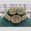 Manisha Jewellery Kundan Stone with Rudy Center Necklace Set