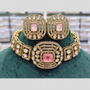 Manisha Jewellery Kundan Stone with Rudy Center Necklace Set