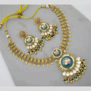 Manisha Jewellery Traditional Meenakari Necklace Set with Kundan and Pearls