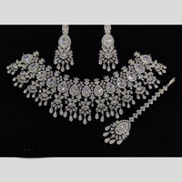 Manisha Jewellery Imperial American Diamond Necklace Set