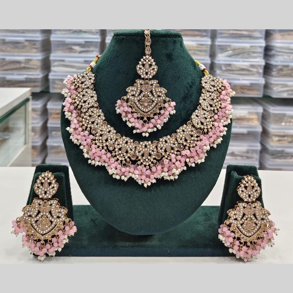 Manisha Jewellery Designer Kundan Necklace Set Ethnic Indian Wedding Jewelry