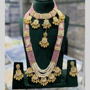 Manisha Jewellery Traditional Designer Kundan & Pearl Double Necklace Set