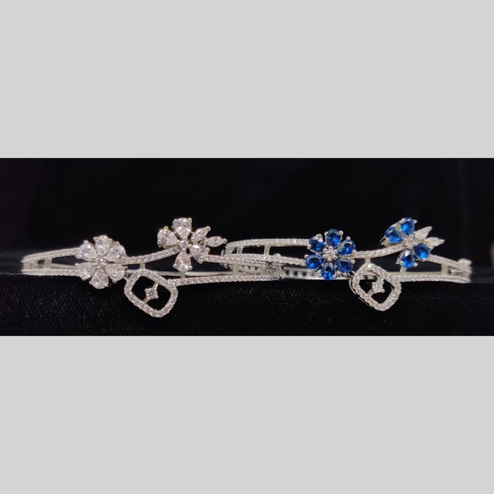 Manisha Jewellery Sparkling American Diamond Openable Bracelet