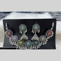 Manisha Jewellery Oxidised Necklace Set for Garba, Dandiya, and Festive Outfits