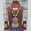 Manisha Traditional Oxidised Jewellery Set  Tribal Necklace for Dandiya Nights