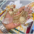 Manisha Premium Kundan Necklace Set with Matching Pearl Traditional Jewellery