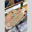 Manisha Jewellery Ethnic Kundan & Pearl Necklace Set Antique Finish Designer Jewellery