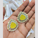 Manisha Jewellery Gold Plated Kundan Stone & Meenakari Stud Earrings