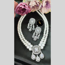 Glow Up Your Look Manisha Jewellery Pearl And  American Diamond Necklace Set