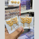 Manisha Jewellery  Metal Antique Hair Stick For Bun Hair 