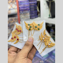 Manisha Jewellery  Metal Antique Hair Stick For Bun Hair 