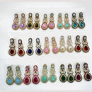 Manisha Jewellery Pota Stone And Pearls Dangler Earrings