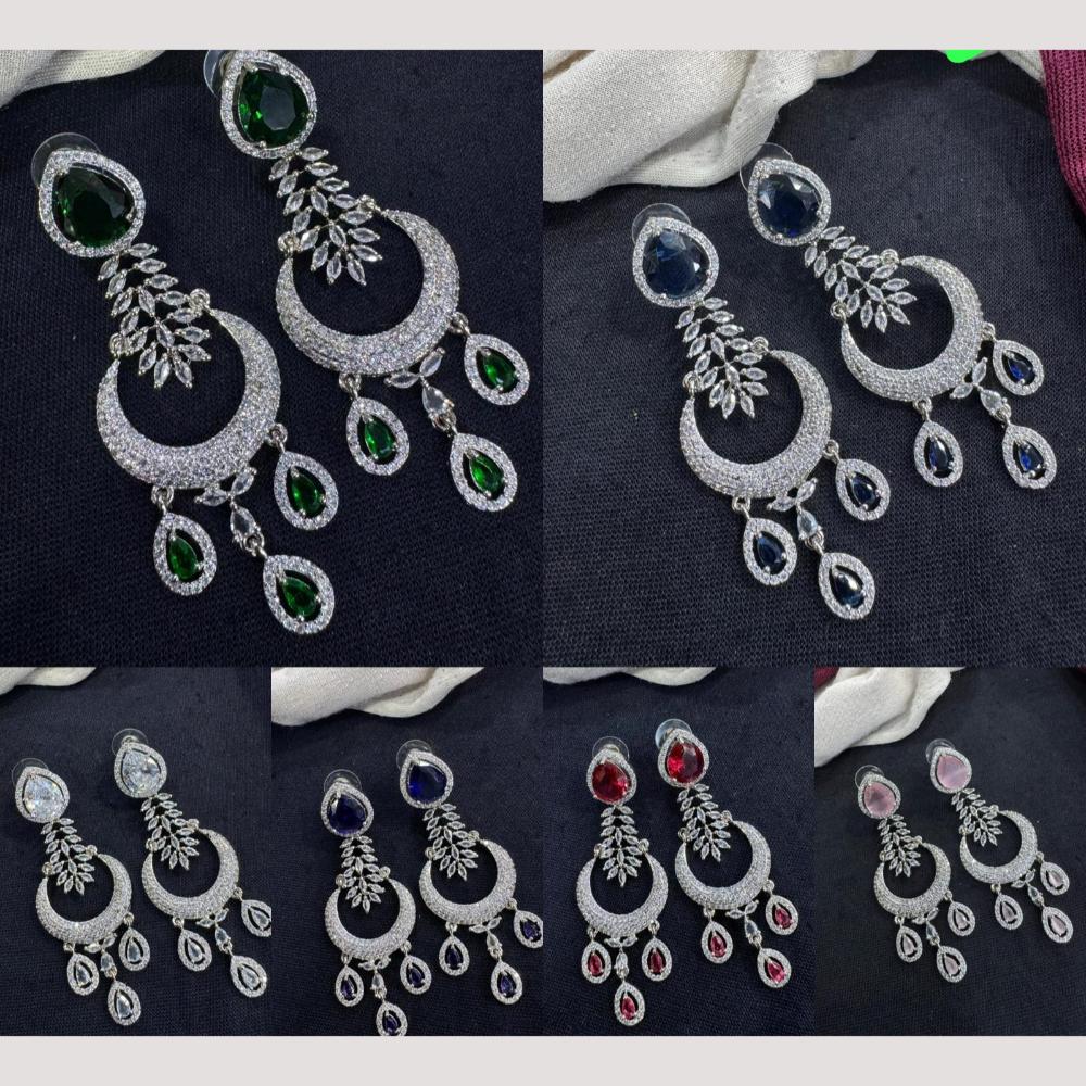 Manisha Jewellery American Diamond Dangler Earrings