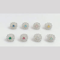 Manisha Jewellery Crystal Elegance Ring Silver Plated Brilliance With A Modern Twist 
