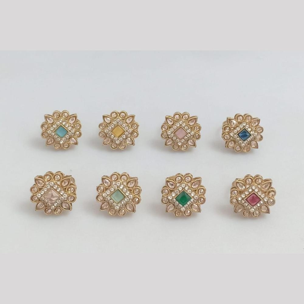 Manisha Jewellery Statement Crystal Ring Elegant Shine For Every Occasion