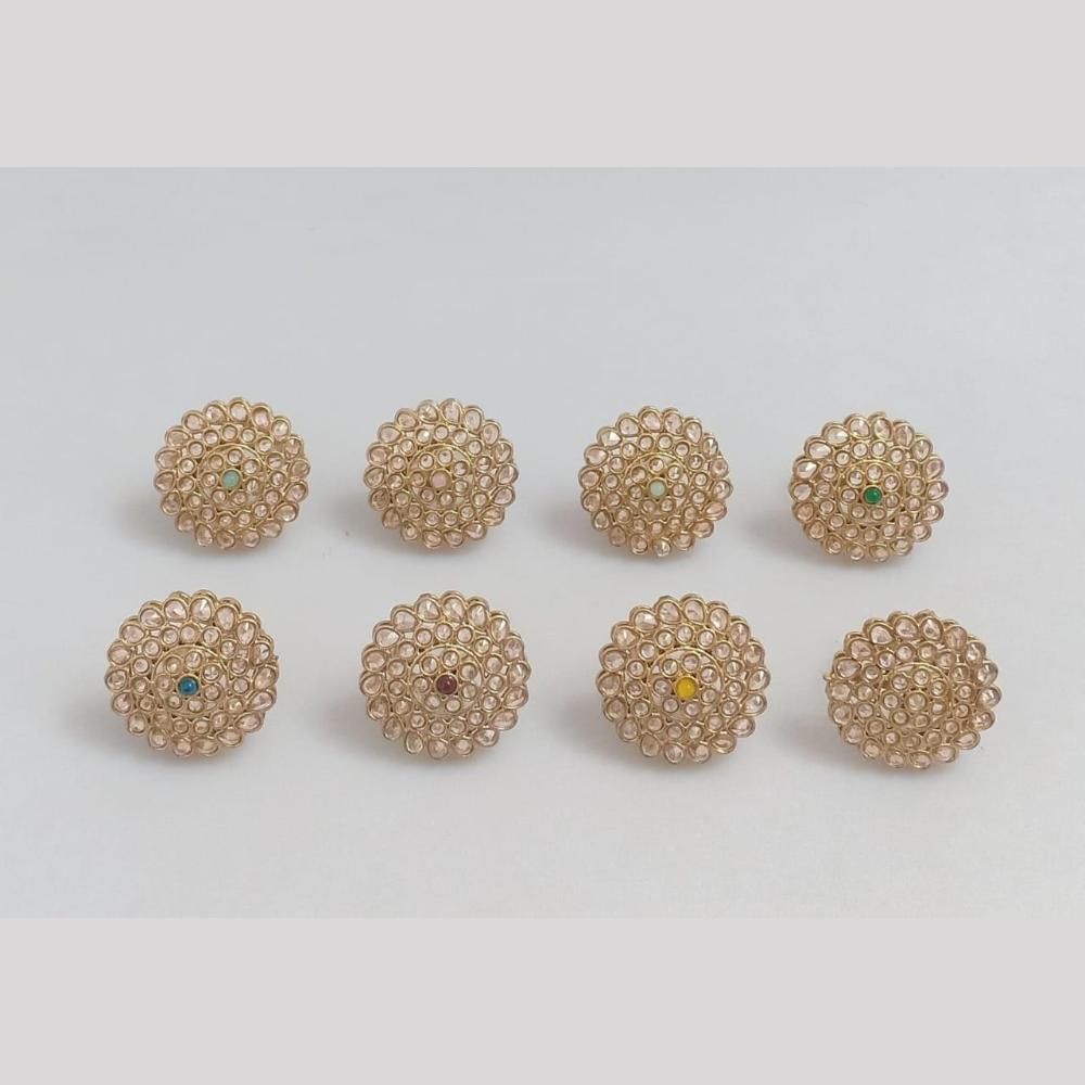 Manisha Jewellery Glam Crystal Stone Ring Elegant Design For Modern Women
