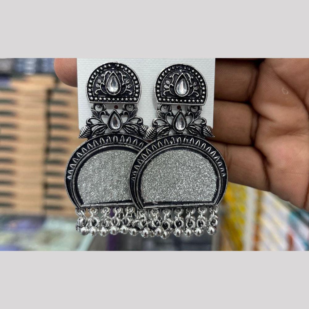 Manisha Jewellery Traditional Oxidised Dangler Earrings Ethnic Wear for Modern Women