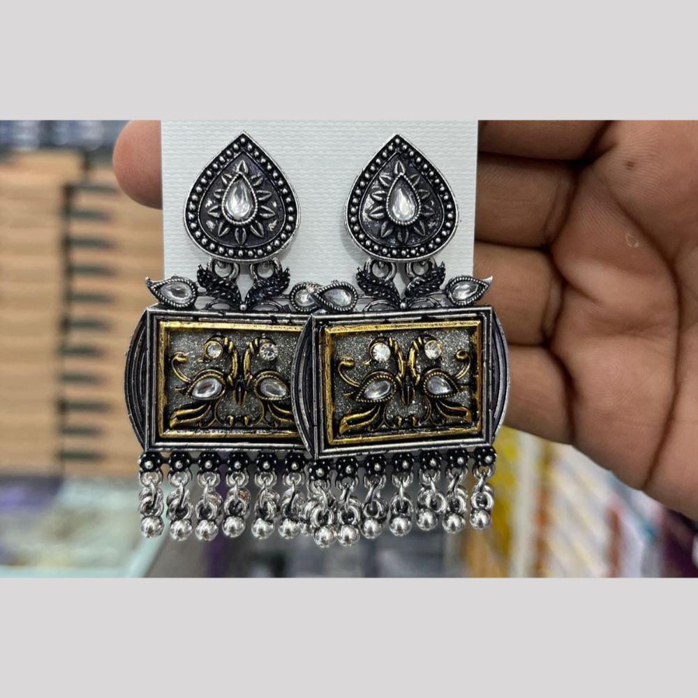 Manisha Jewellery 2 Tone Plated Dangler Earrings Stylish And Versatile Design