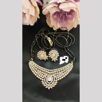 Manisha Jewellery Classic Mangalsutra Adorned With American Diamonds Cultural Beauty For Daily Wear 