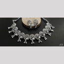 Manisha Jewellery Navratri Special Oxidised Necklace Set
