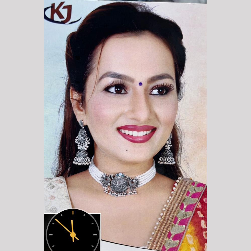 Manisha Jewellery Pearl Choker Necklace Set Traditional Touch With Modern Elegance