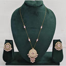 Manisha Jewellery Exclusive New Arrival Stunning Crystal And Pearl Necklace Set