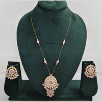 Manisha Jewellery Exclusive New Arrival Stunning Crystal And Pearl Necklace Set