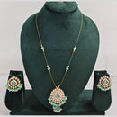 Manisha Jewellery Exclusive New Arrival Stunning Crystal And Pearl Necklace Set