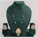 Manisha Jewellery Exclusive New Arrival Stunning Crystal And Pearl Necklace Set