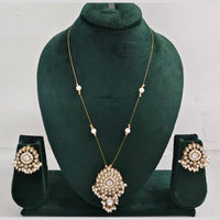 Manisha Jewellery Exclusive New Arrival Stunning Crystal And Pearl Necklace Set