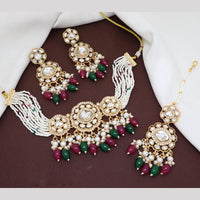 Manisha Jewellery Premium Kundan And Beads Choker Set Royal Charm For the Modern Bride