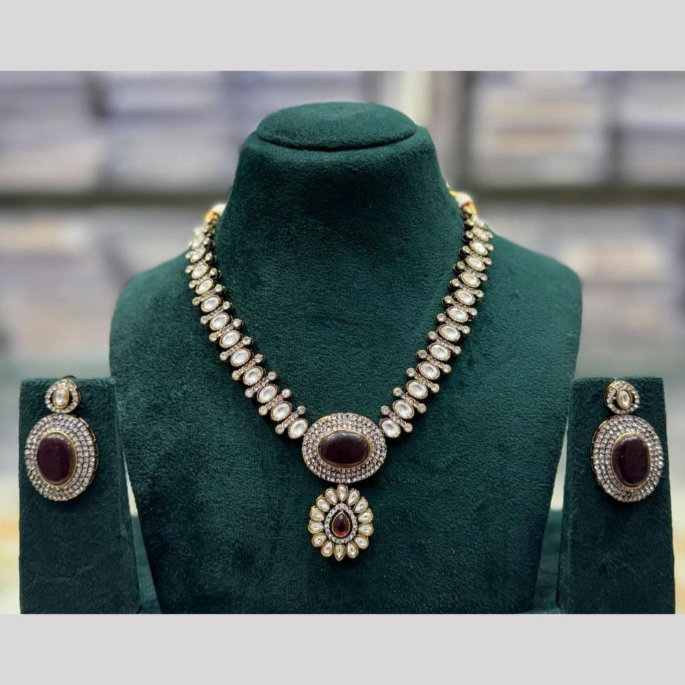 Manisha Jewellery Royal Pota And Austrain Stone Set Embodying The Beauty Of Tradition