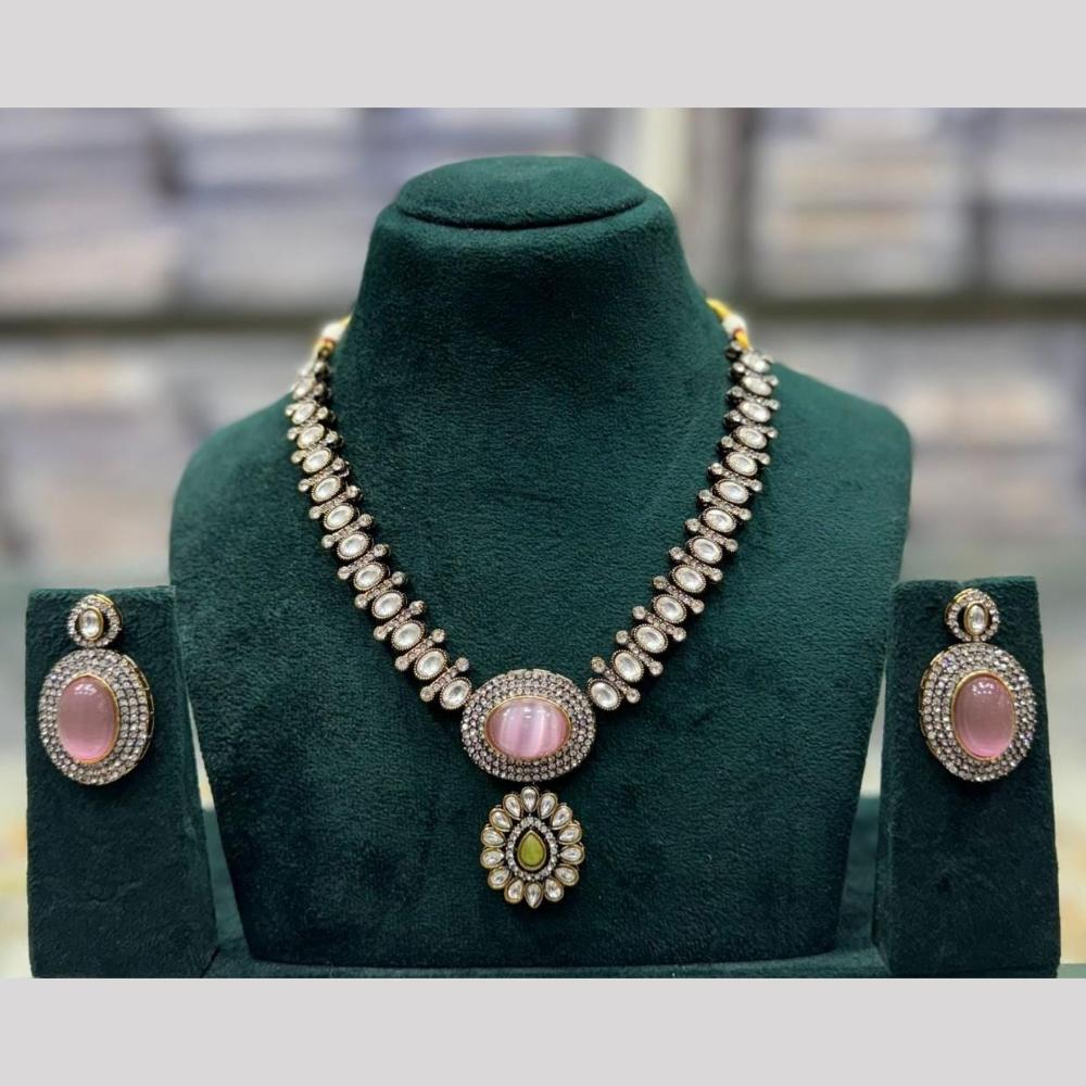Manisha Jewellery Royal Pota And Austrain Stone Set Embodying The Beauty Of Tradition