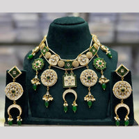 Manisha Jewellery Festive Kundan And Pearl Meenakari Set Elegant Heriloom Jewellery For Grand Occasion