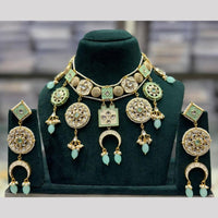 Manisha Jewellery Festive Kundan And Pearl Meenakari Set Elegant Heriloom Jewellery For Grand Occasion