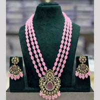 Manisha Jewellery Stylish Kundan And Beads Long Necklace Set Elevate Your Ethnic Wardrobe