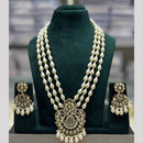 Manisha Jewellery Stylish Kundan And Beads Long Necklace Set Elevate Your Ethnic Wardrobe