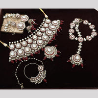 Manisha Jewellery Elegant Kundan And Meenakari Beaded Necklace Set Perfect For Semi Bridal  And Festive Looks