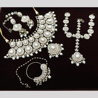 Manisha Jewellery Elegant Kundan And Meenakari Beaded Necklace Set Perfect For Semi Bridal  And Festive Looks