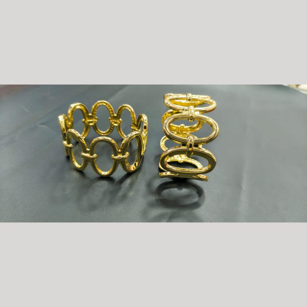 Manisha Jewellery Contemporary Gold-Plated Bracelet for Office & Parties