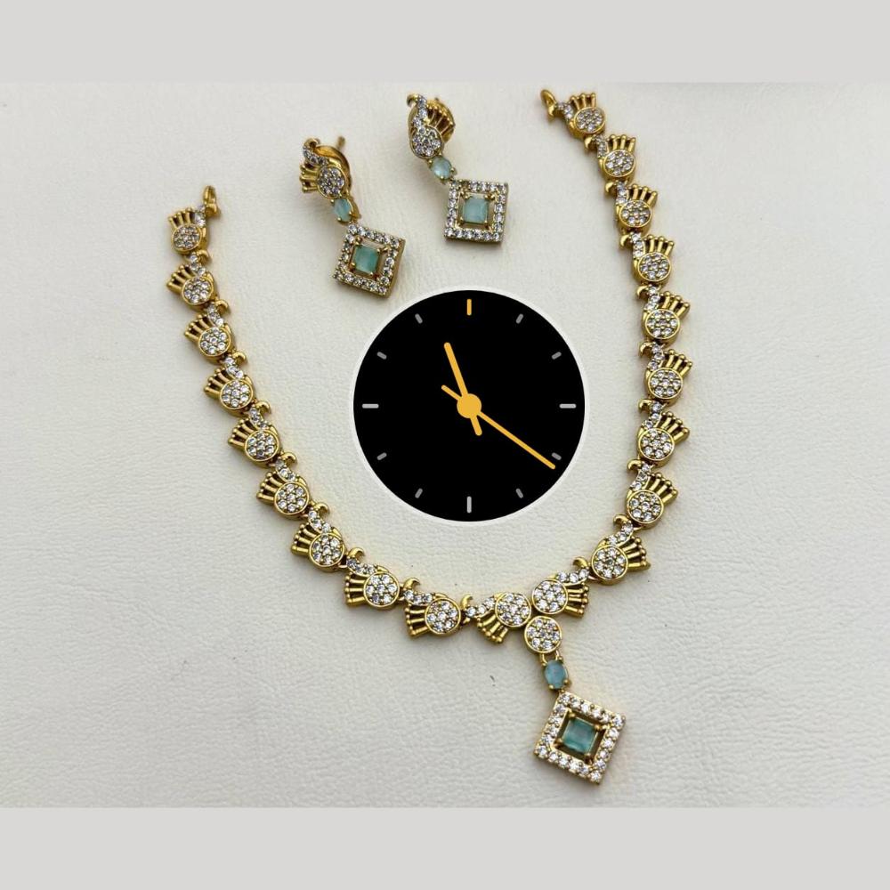 Manisha Jewellery Stunning Austrian Stone Necklace Set for Parties & Festive Occasions