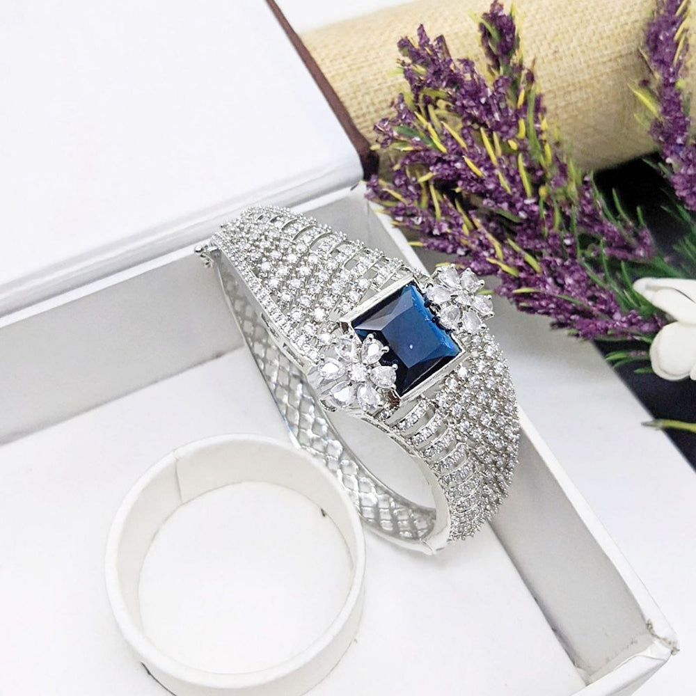 Manisha Jewellery Stylish American Diamond Openable Bracelets Set Perfect for Special Occasions