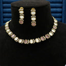 Manisha Jewellery Elegant American Diamond Pendent Chain Necklace Set