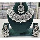 Manisha Jewellery Styled to Shine Crystal Stone And Beads Elegant  Necklace Set
