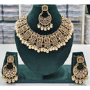 Manisha Jewellery Styled to Shine Crystal Stone And Beads Elegant  Necklace Set