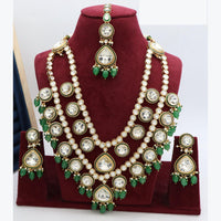 Manisha Jewellery Beautiful Kundan And Beads Long Necklace set