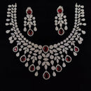 Manisha Jewellery Radiant American Diamond Necklace Set For Special Occassions