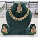 Manisha Jewellery Majestic Austrian Stone And Pearl Necklace Set For All Occassions 