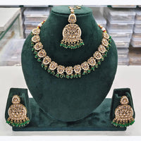 Manisha Jewellery Majestic Austrian Stone And Pearl Necklace Set For All Occassions 